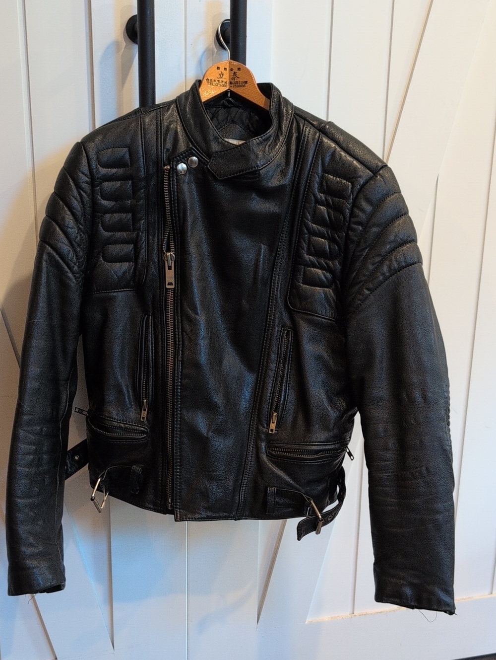 Berman's Leather Motorcycle Jacket